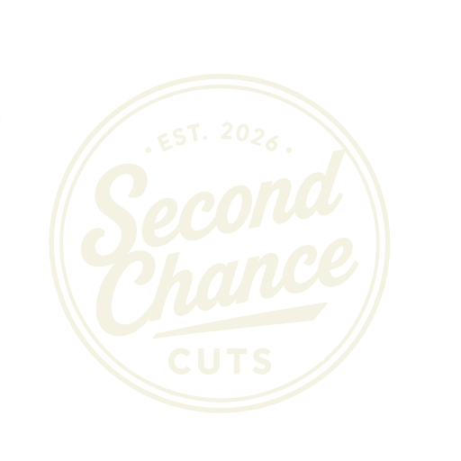 Second Chance Cuts Badge Logo